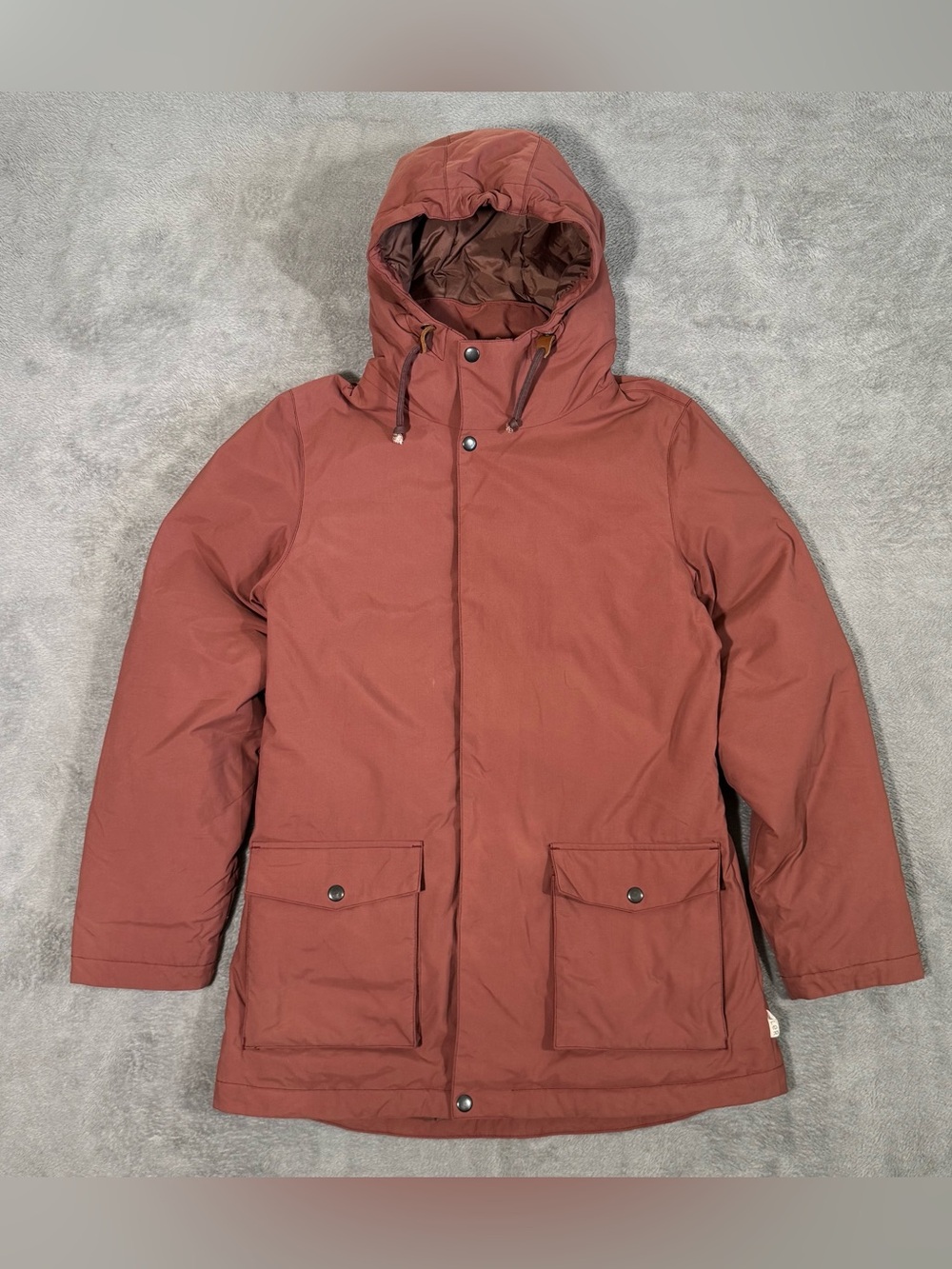 Poler Purveyors & Outfitters Womens M Rain Hooded Parka Camp Jacket Gorpcore